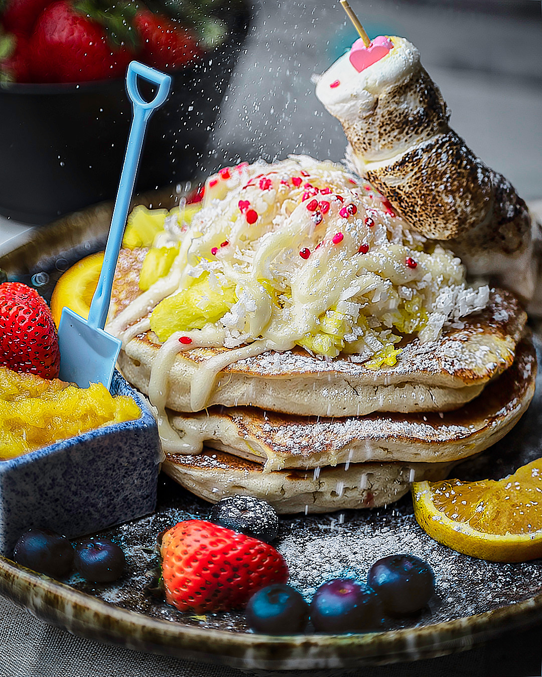 Pineapple Pancakes Special