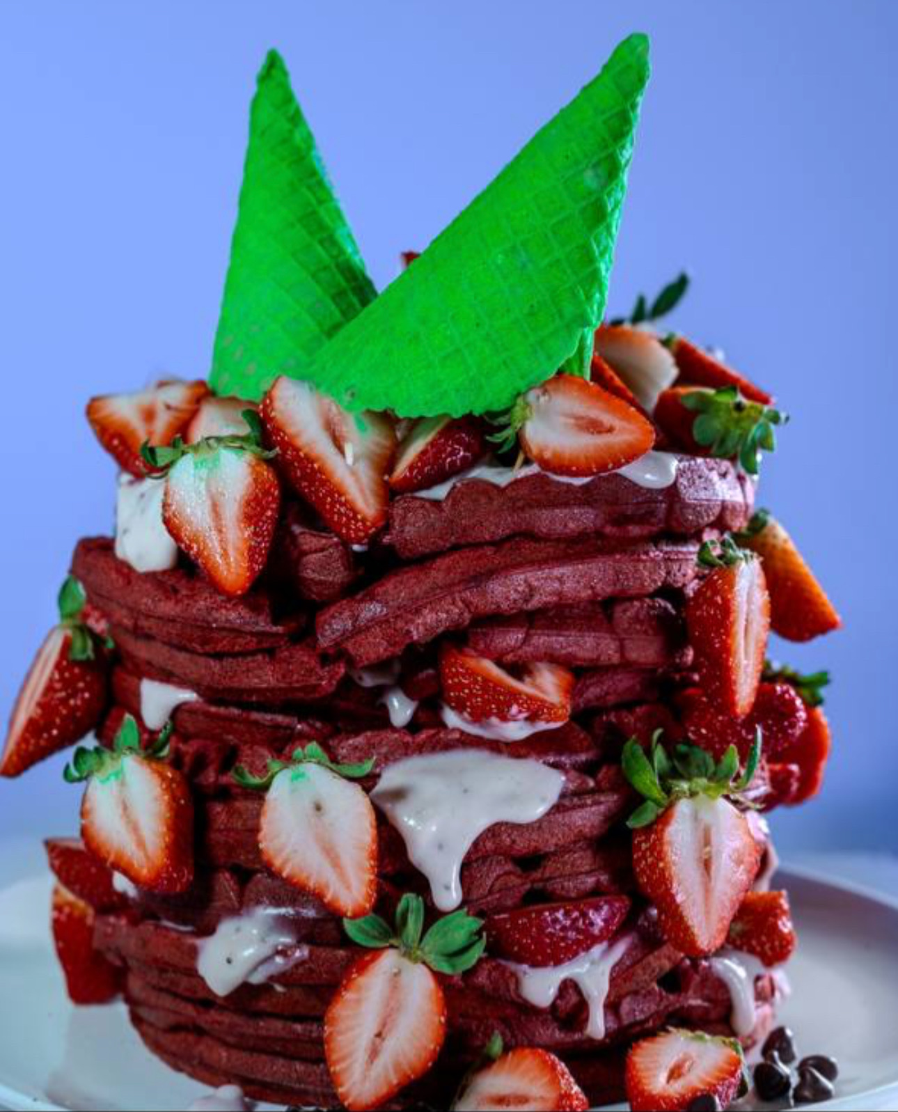 Red Velvet Waffle